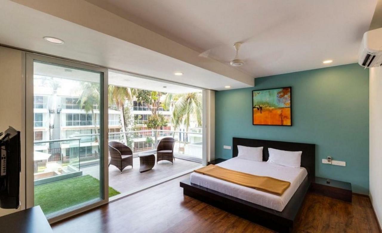 Aarju Luxurious Wave Apartment Calangute Exterior foto
