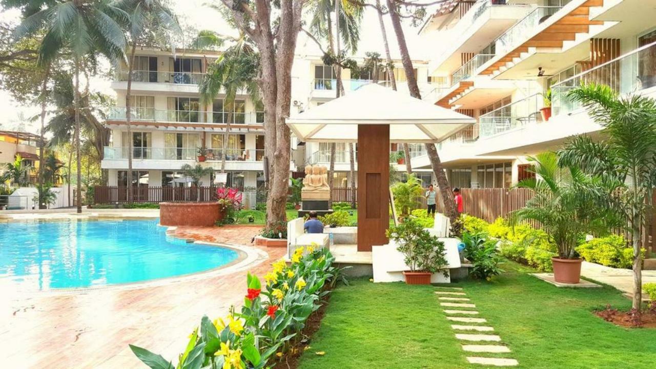 Aarju Luxurious Wave Apartment Calangute Exterior foto